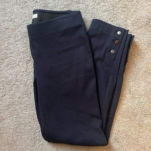 Van Heusen Navy Straight Leg Pants